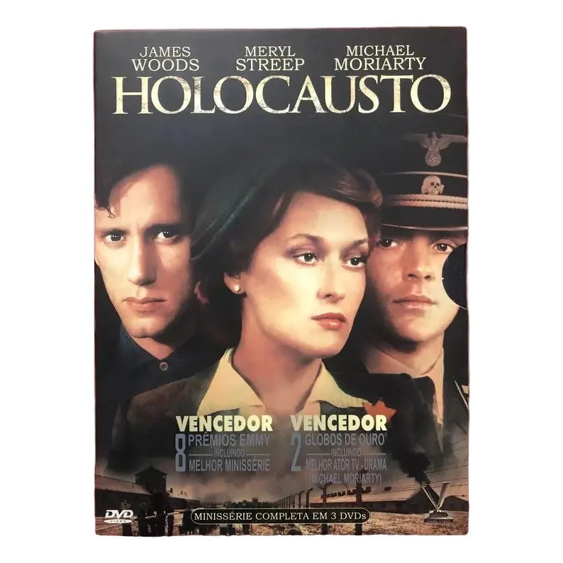 DVD Filme Triplo Holocausto 1978 James Woods Meryl Streep