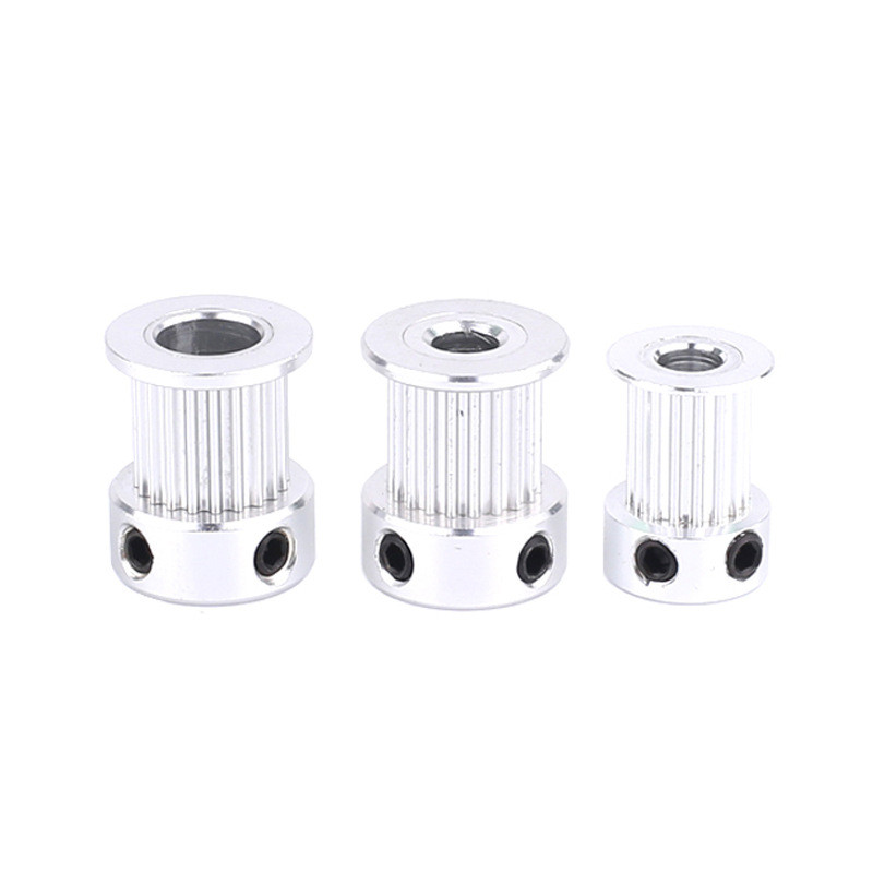Polia de correia dentada 2GT para impressora 3D, 10mm de largura, 16 dentes, 20 engrenagens, furo interno 5/6.35/8MM