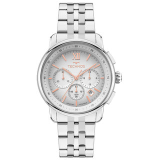 Relógio Technos Masculino Grandtech Prata - JS25BCP/1K