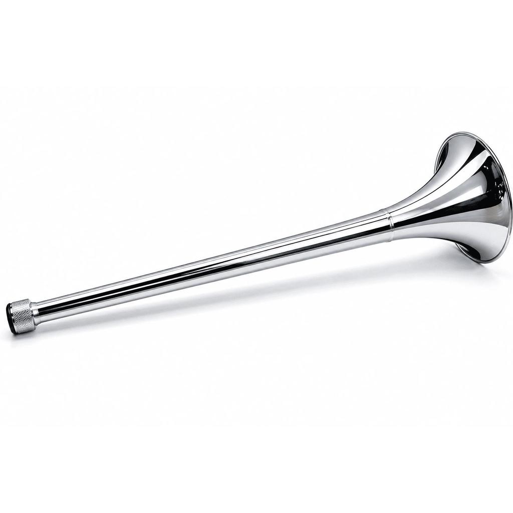 Corneta Buzina 74cm Cromada Para Caminhão