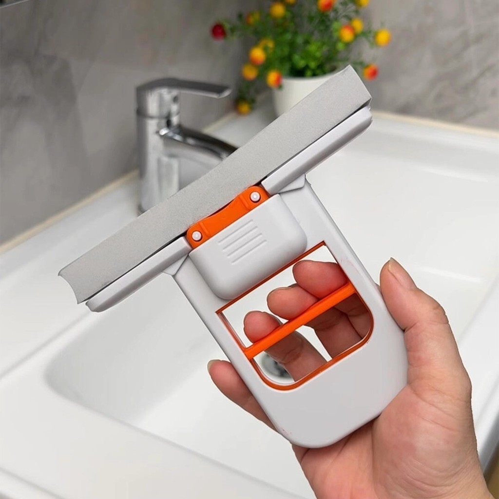 Spray seco e úmido para mesa doméstica, Mini esfregão pequeno portátil, limpeza manual, esfregão de esponja pequena de u