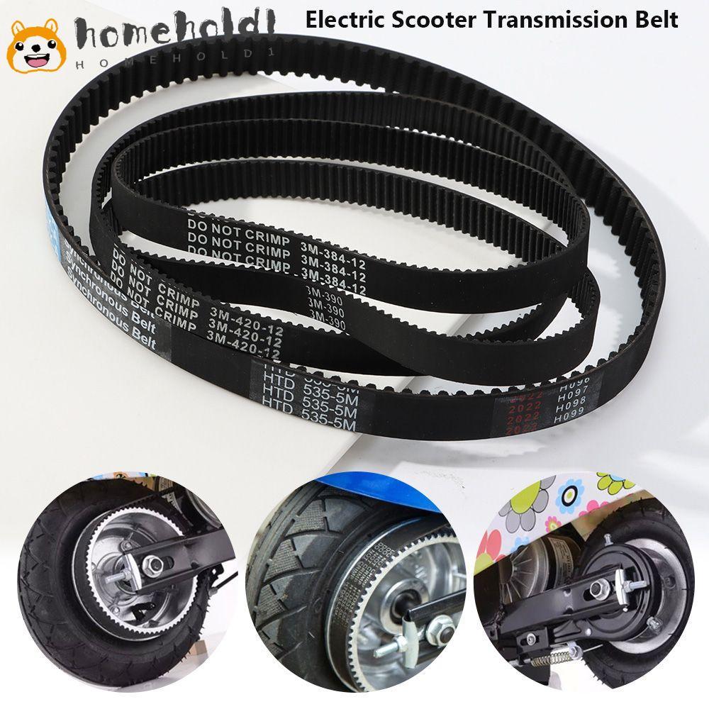 Correia De Transmissão HOMEUVOE-384-12 E-scooter Hoverboard Parts 384 12 Drive Stripe Rubber