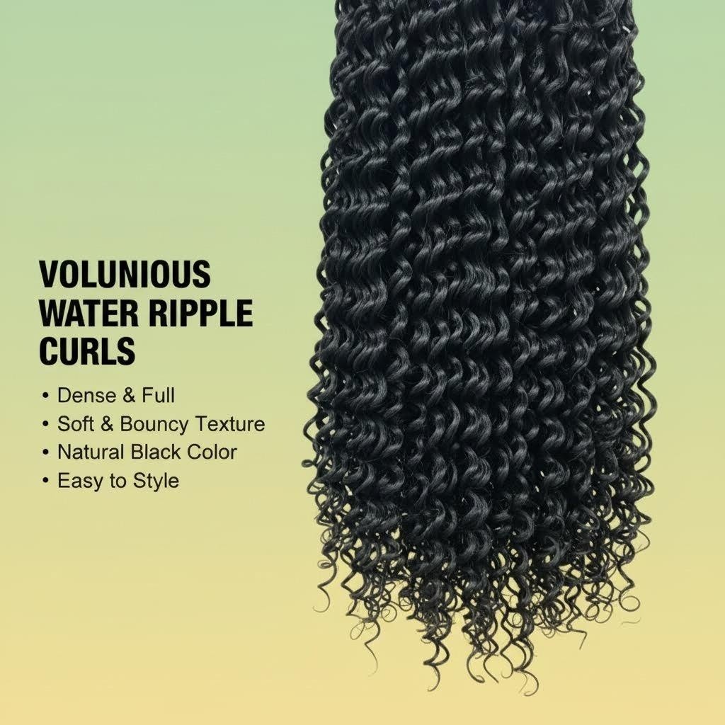 FASHION X - Crochet Hair Cacheado Mega Hair 70cm|300g Extra Volume