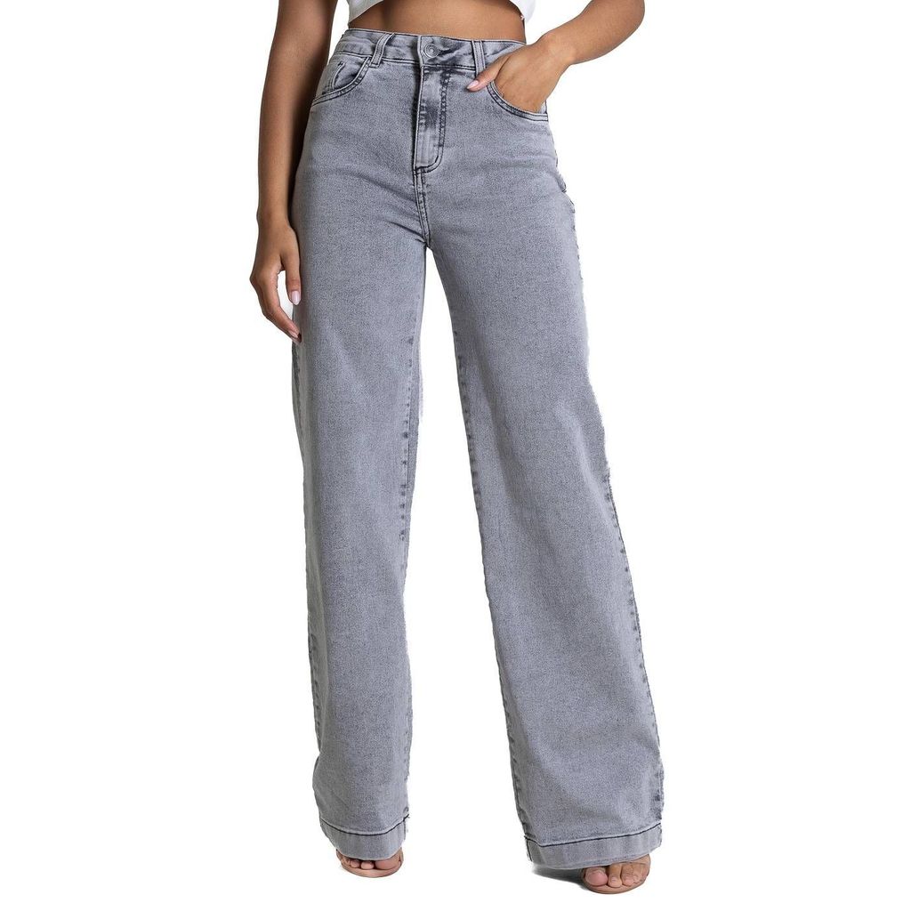 Calça Jeans Sawary Wide Leg - 283697