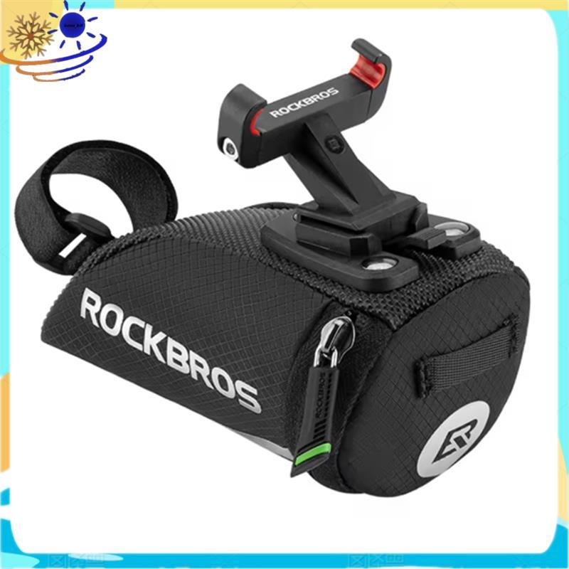 [Le's Shop] Bolsa De Equitação Para Bicicleta Selim Reflexiva Portátil De Nylon Traseiro MTB De Estrada A