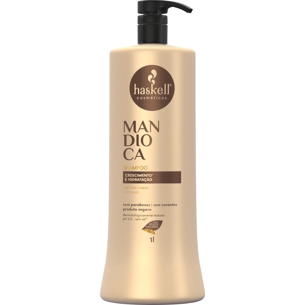 Shampoo Fortalecedor Mandioca Haskell 1L