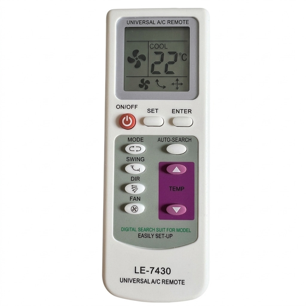 Controle Remoto Universal para Ar Condicionado Split Todas As Marcas