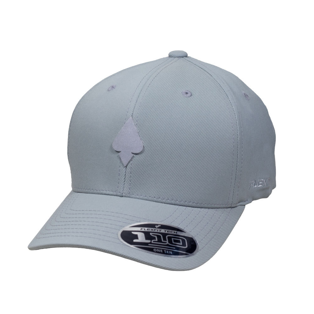 Boné MCD Aba Curva Snapback Flexfit Refletivo Cinza