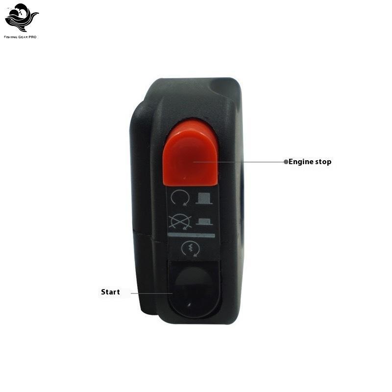 PFG 1Pc Universal Start Stop Botão Liga/Desliga Guiador Montagem Da Motocicleta Interruptor Lateral Direito ATV Motor Bi