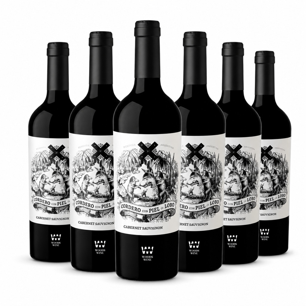KIT 6 Cordero Con Piel de Lobo Cabernet Sauvignon 2024 - 6 x 750ml
