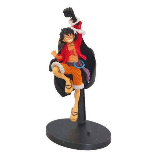 Brinquedos boneco E Hobbies Boneco E Figures D. Luffy One Piece com capa preto