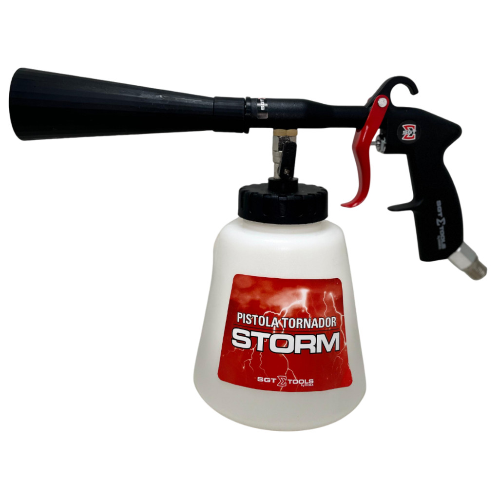 SGT-9915 Tornador Storm Sigma | Pistola Limpeza Profissional | Bico rolamentado | 90–105 psi 105dB