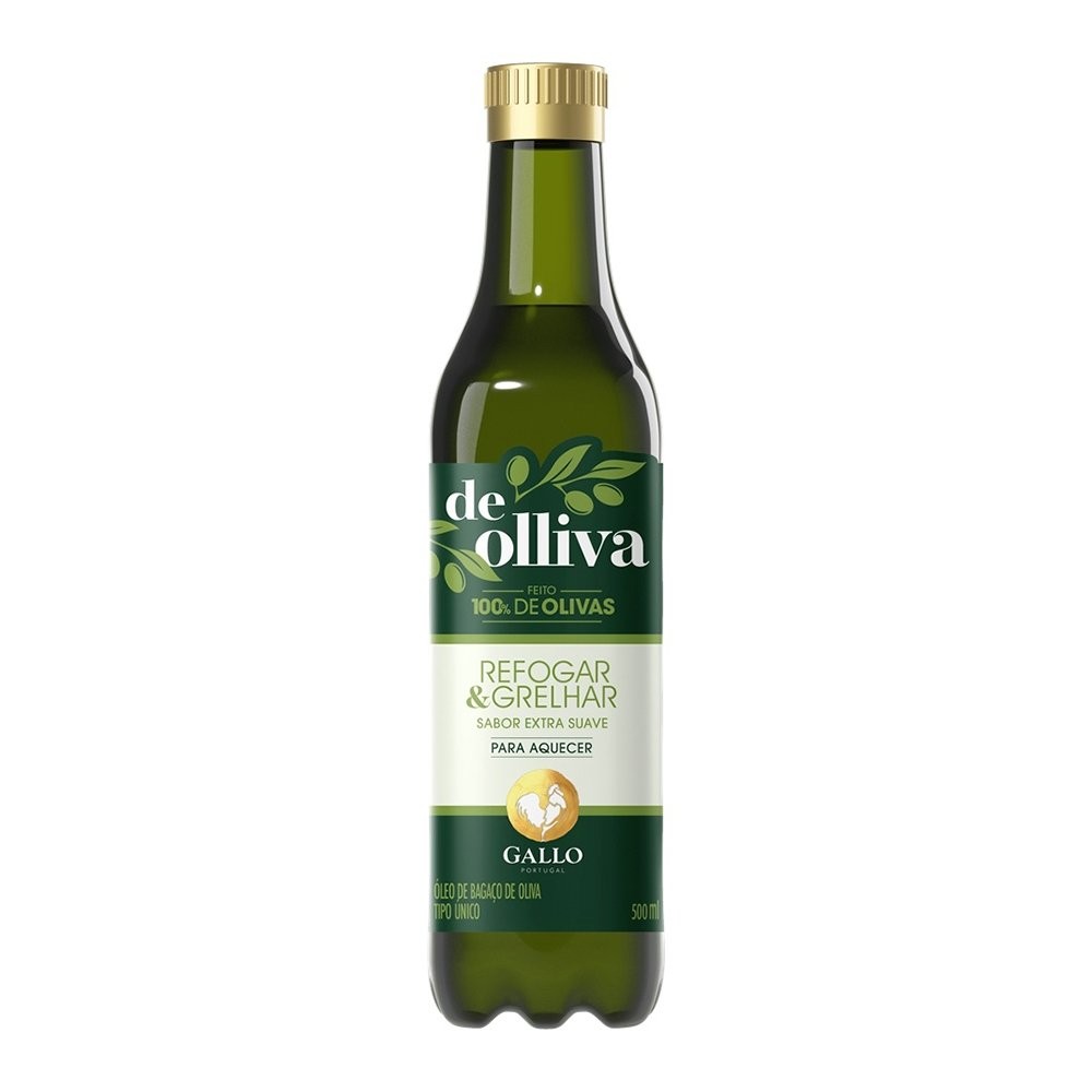 Óleo Composto Oliva Gallo - Tipo Único Refogar e Grelhar Pet 500ml