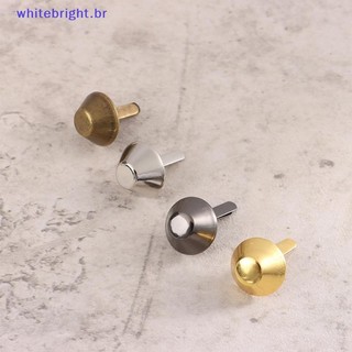 WT 20 Peças De Acessórios Para Bolsa De Metal , Pés , Rebites , Pinos Perfurados , Couro , Faça Você Mesmo , Artesanato 