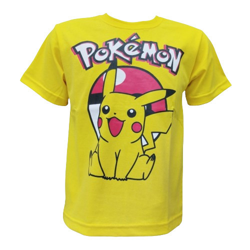 Camiseta Infantil Pokemon Diversas Estampas Camisa de Algodão Excelente Qualidade