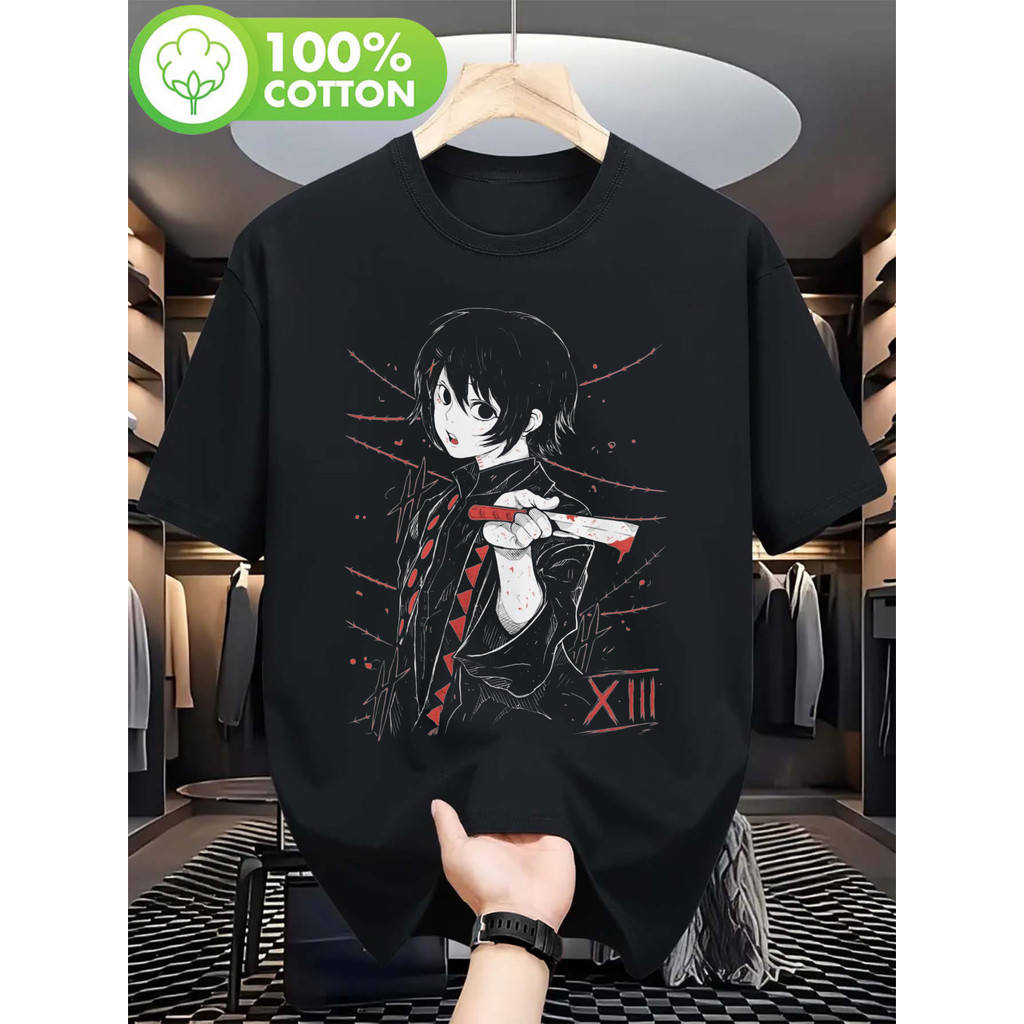 Camiseta Unissex Premium Plus size Personagem Anime Básica Oversized 100% Algodão Confecção Própria