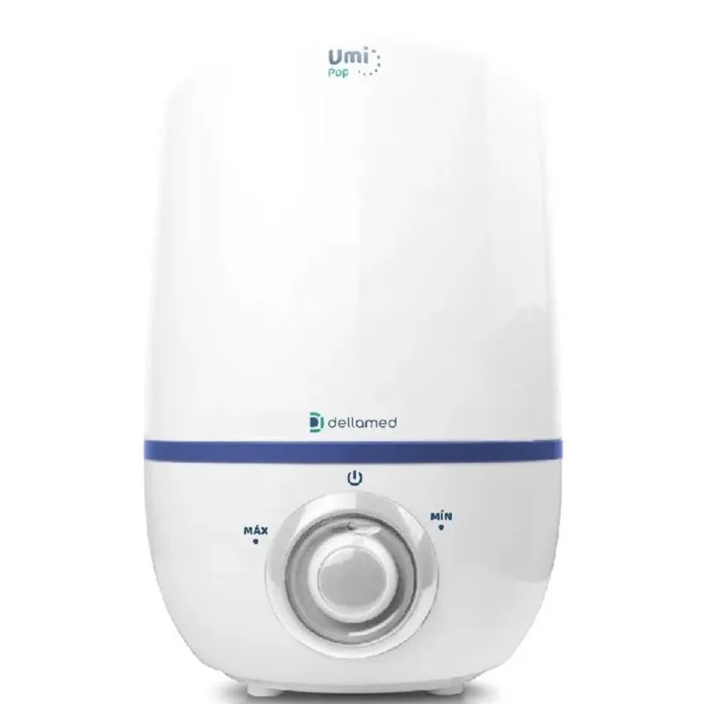 Umidificador de Ar UMI POP 2,3L Dellamed Silencioso Bivolt Compacto com Controle de Névoa