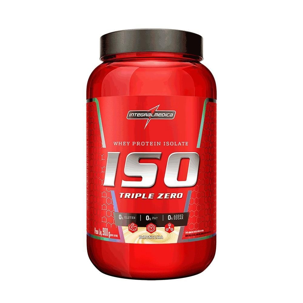 Integralmedica ISO Triple Zero Whey Protein Isolado - Suplemento Alimentar Proteico - Pote 900g