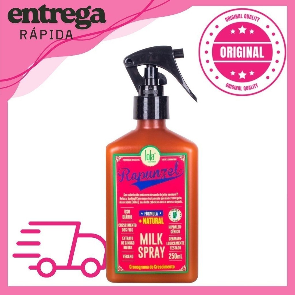 Milk Spray Rapunzel 250ml - Lola Cosmetics