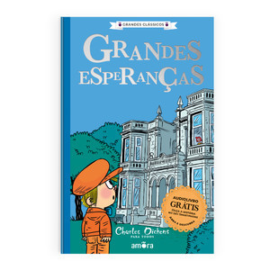 Livro Charles Dickens para todos - Grandes esperanças - livro + audiolivro grátis - Livros Sorocaba
