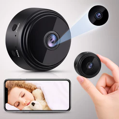 Câmera A9 HD Wi-Fi Sem Fio Definição Visão Noturna Segurança Monitoramento Celular Casa