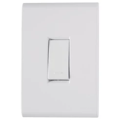 Interruptor Liz Tramontina 1 Tecla Simples 10A 250V com Placa Branco