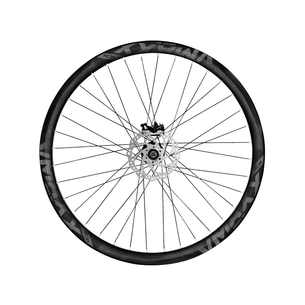 Roda Traseira Aro 26 Vzan Vmaxx Neon Para Freio a Disco Cubo Rosca e Freio a Disco Cor:Preto Fosco