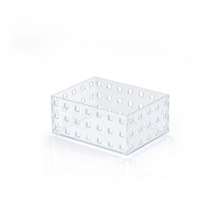 Caixa Organizadora Retangular Transparente Linha Evolutiva 756ml Plástico Ideal Gavetas Arthi
