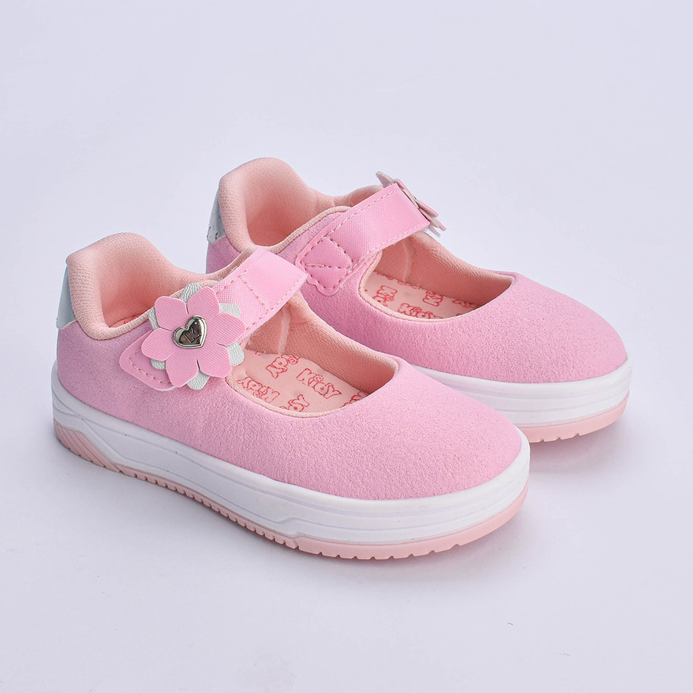 Tênis Infantil Menina Kidy Happy Primeiros Passos Calce Prático Anatômico Confortável Casual Escolar em Oferta na Shopee