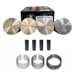 Kit Pistão E Anel Cobalt Corsa 1.4 8v Flex 2007/2014 (0,50)