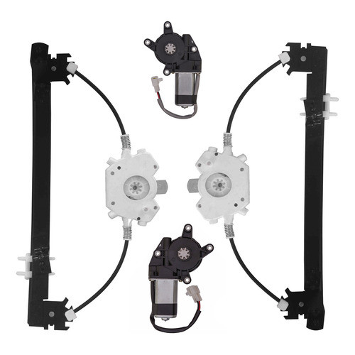 Par Maquina Engenho Elevador Vidro Com Motor Mobi Strada