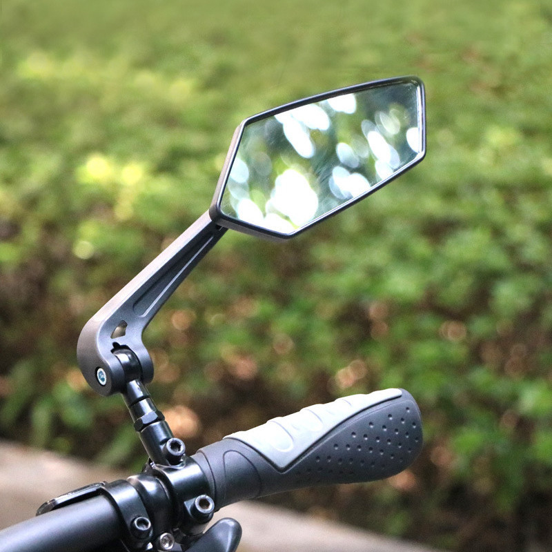 Acessórios para Bicicleta Espelho Retrovisor para Bicicleta Espelho de Visão Traseira para Ciclismo Visão Traseira Clara