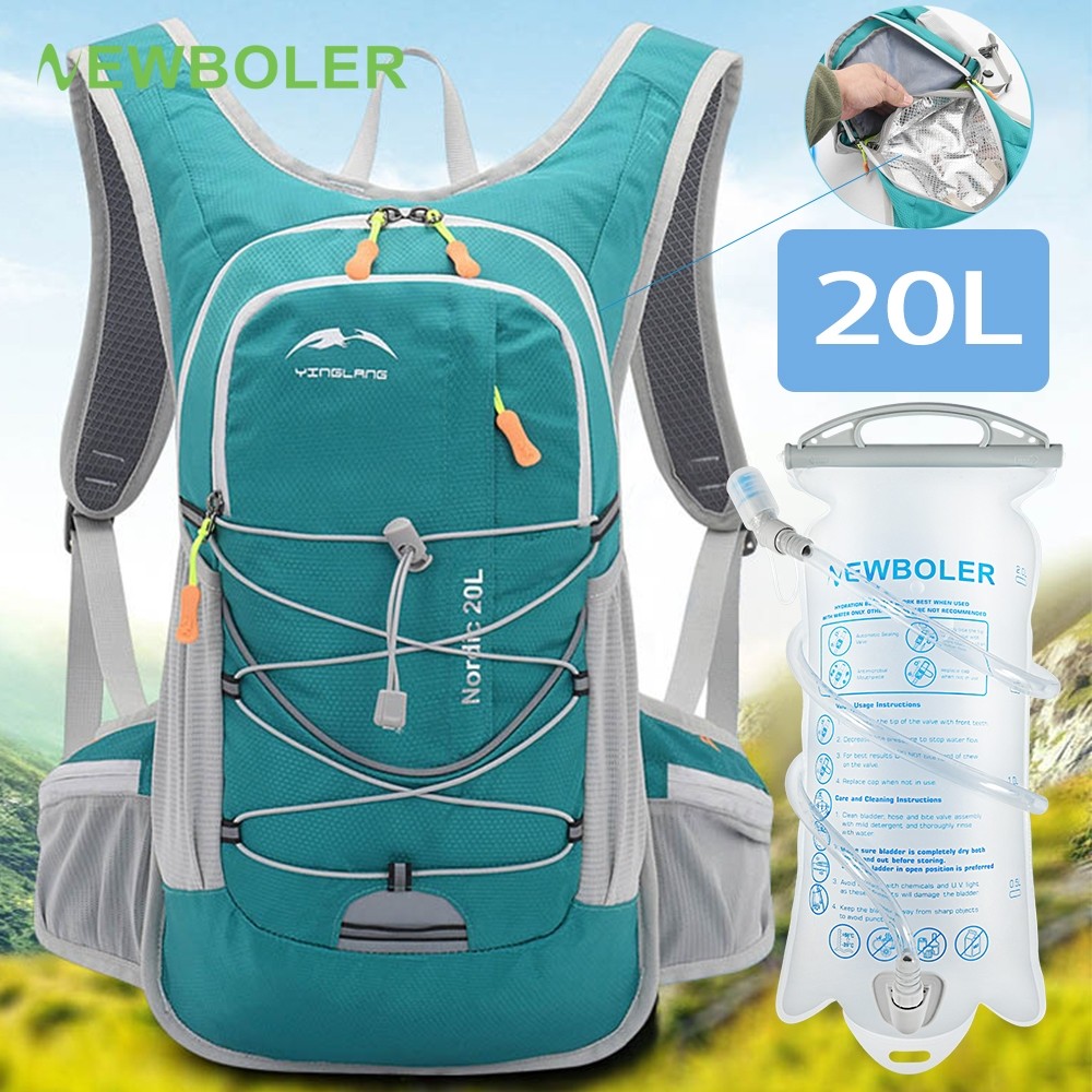 Mochila Para Caminhada Newboler 20L Bolsa De Hidratação Respirável De Grande Capacidade Esportes Ao Ar Livre Caminhadas