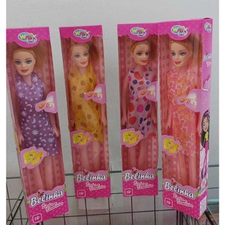 Kit com 10 BONECA BELINHA NA CAIXA baratinha ideal para lembrancinha ,festa atacado Dia das crianças