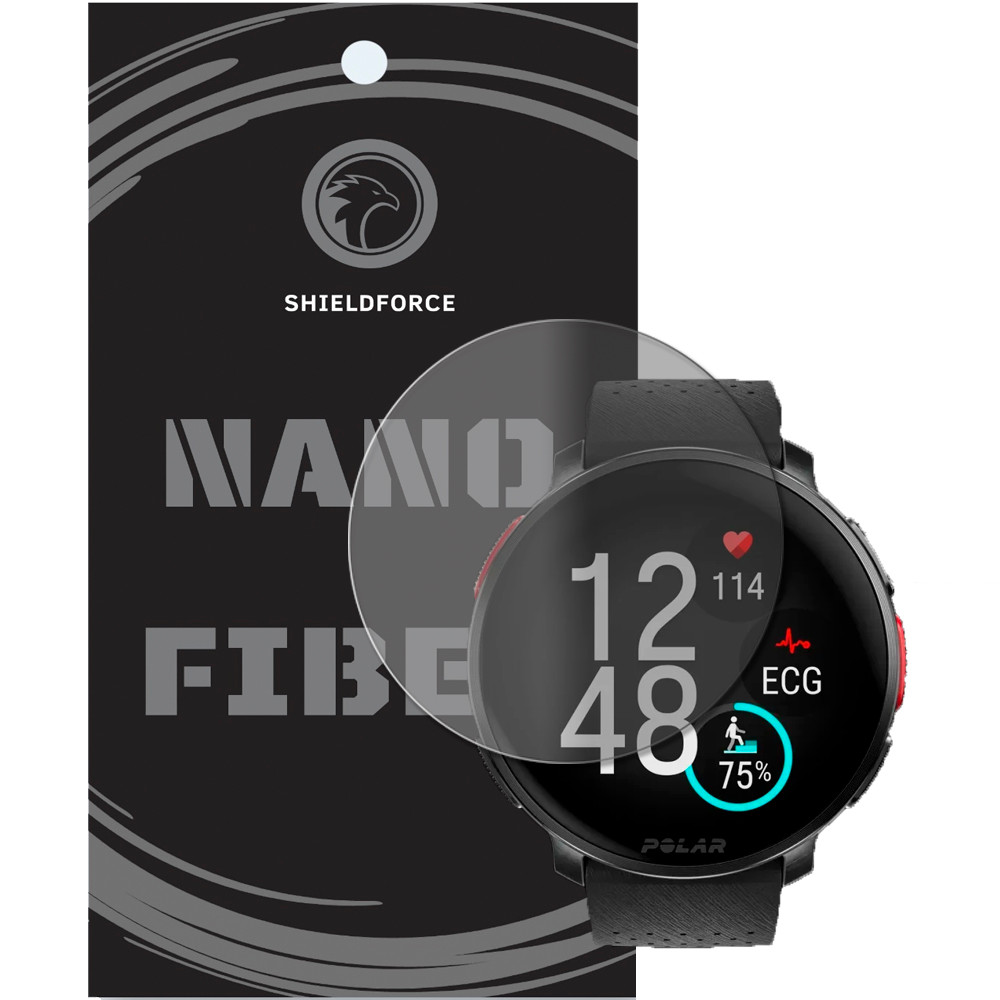 Película para Polar Vantage V3 ShieldForce Nano Vidro (2x Unid)