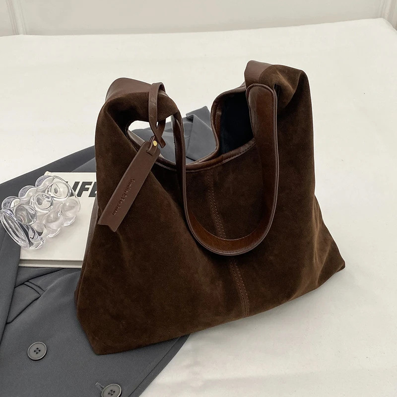 Bolsa de Mão Camuflada Slouchy para Mulheres Bolsa de Ombro Vintage Camuflada Bolsa Hobo de Inverno Tendência de Moda LY