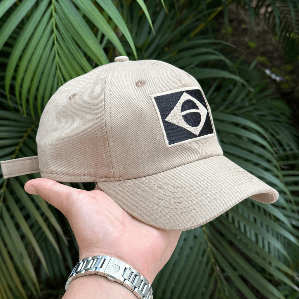 Boné Masculino Aba Curva Militar Camuflado Brasil EUA Bordado Fecho Fivela Beisebol Masculino