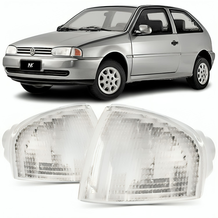 Par/Un Lanterna Pisca Gol G2 Parati Saveiro 1995 96 97 98 99 Cristal em Oferta na Shopee