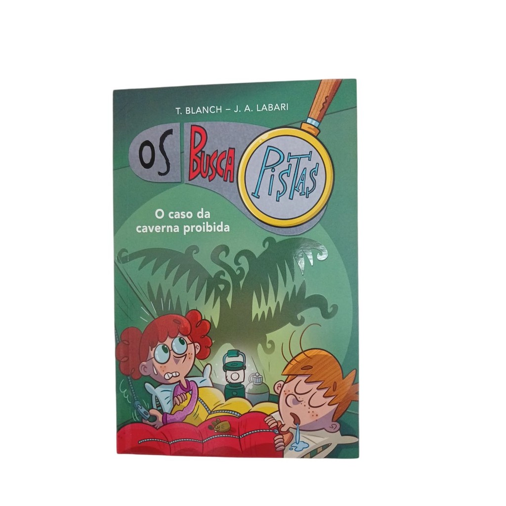 Livro Os Busca Pistas - O Caso da Caverna Proibida Vol.10