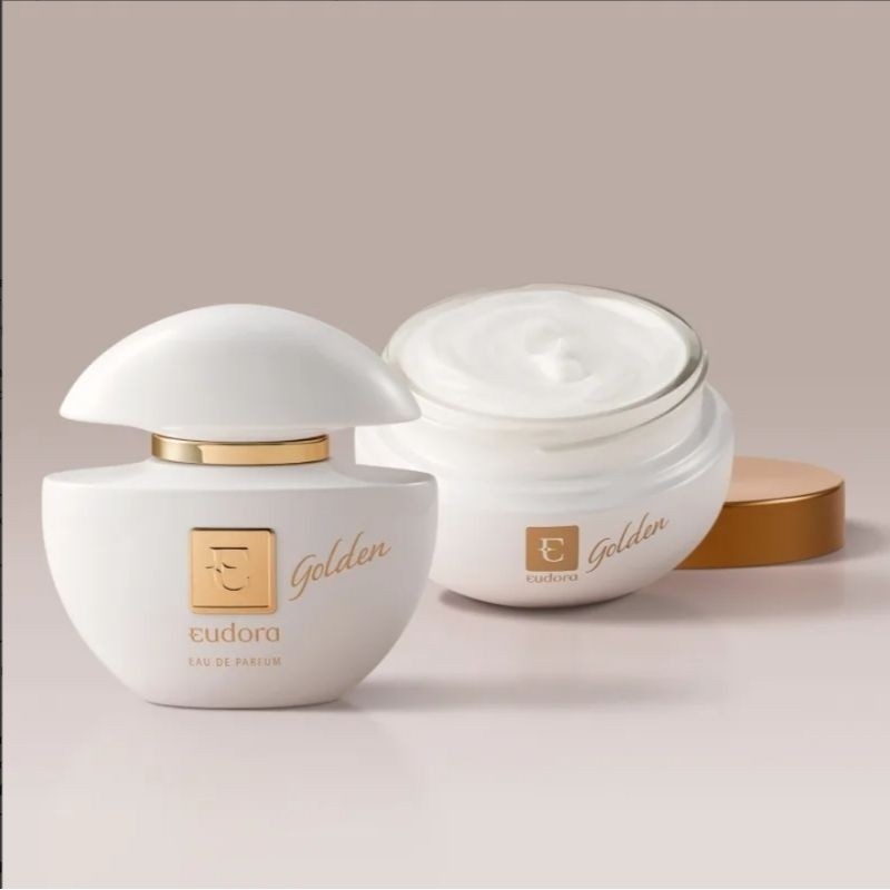 Combo Eudora Golden: Eau de Parfum 75ml + Creme Acetinado Corporal 250g