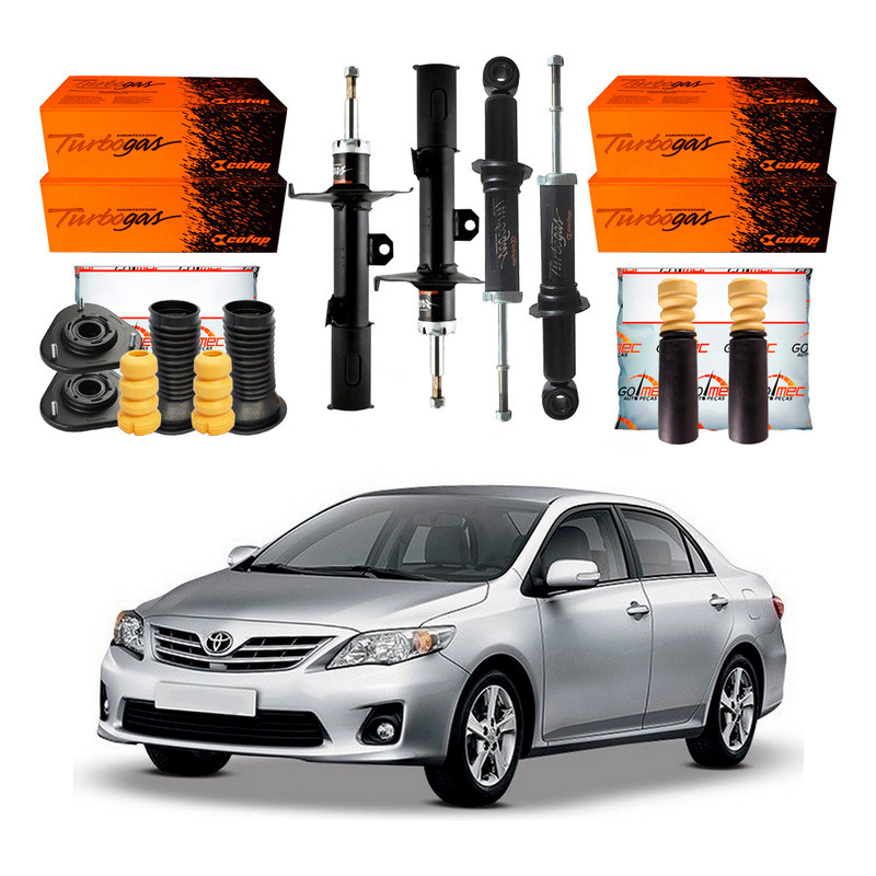 Amortecedor Dianteiro Traseiro Corolla 1.8 2.0 2009 A 2014 em Oferta na Shopee