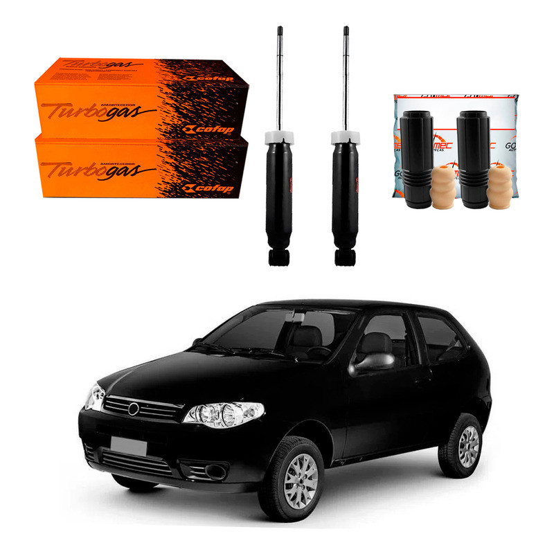 Kit Amortecedor Traseiro. Palio 1.0 2005 A 2017
