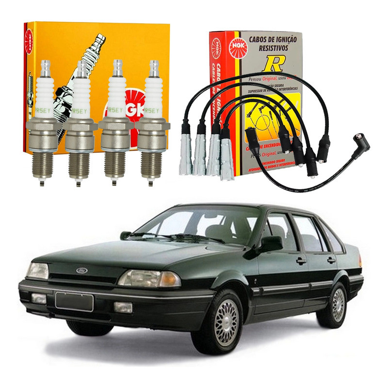 Kit Vela Cabo Ngk Versailles 1.8 2.0 Gasolina 1991 A 1996