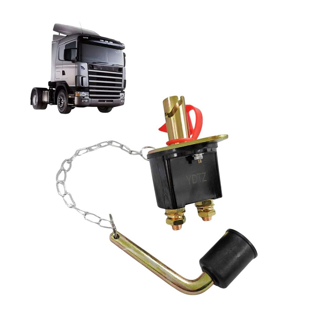 Chave Geral Bateria Para Scania Série 4 PGRT 1998 a 2007 Chave Geral Corta Corrente Scania em Oferta na Shopee