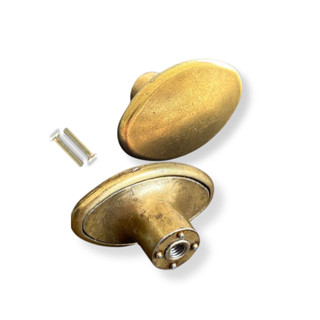 6 Puxador de Gaveta, Armário, Porta Modelo Oval em Metal em Oferta na Shopee