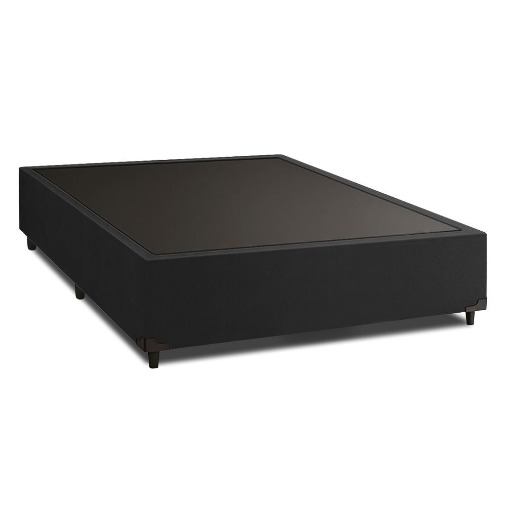 Cama Box Casal 1,38m Com 38cm De Altura Suede Prince Preto em Oferta na Shopee