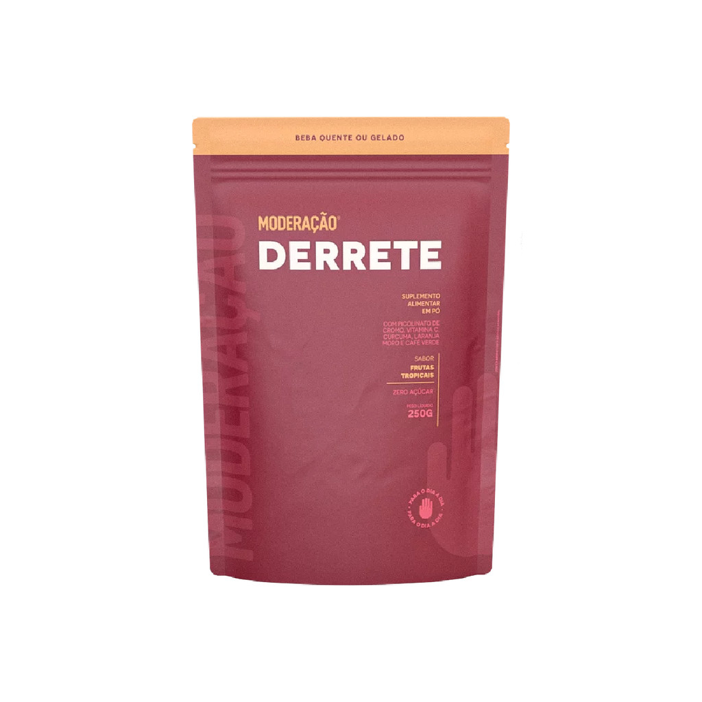 Suplemento Alimentar Moderação Derrete Sabor Frutas Tropicais 250g da Moderação em Oferta na Shopee