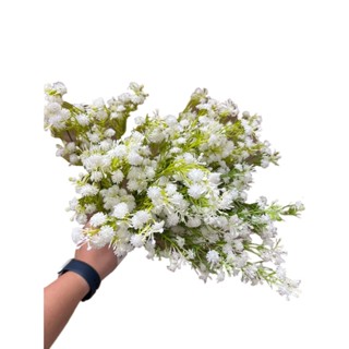 Ramo Artificial de Mosquitinho 33cm com 5 Galhos (Haste Aleatória)/C0040 em Oferta na Shopee