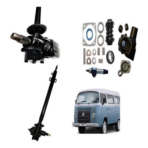 Caixa De Direção Da Kombi  Roletada 1997 1998 1999 2000 2001