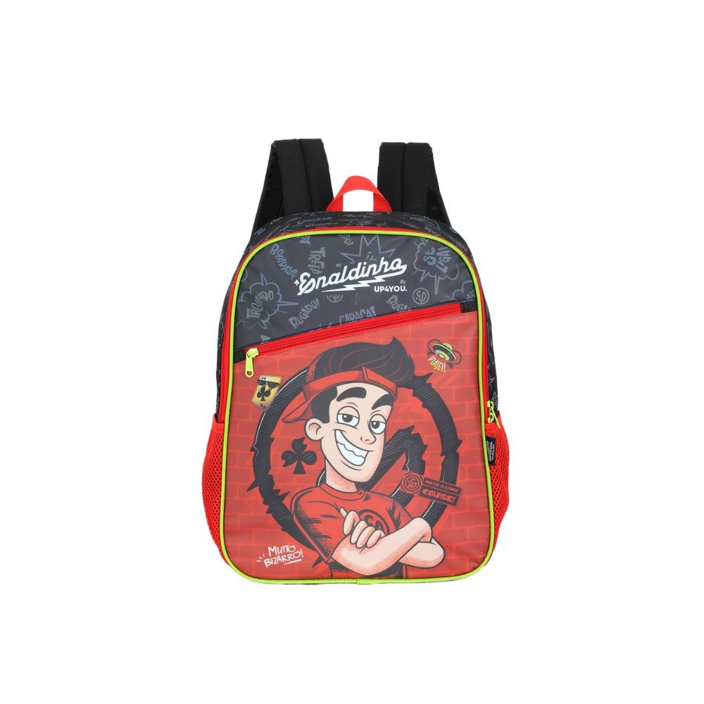 Mochila De Costas Escolar Youtuber Enaldinho Grande Juvenil em Oferta na Shopee